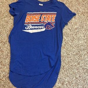 blue Boise state shirt size small